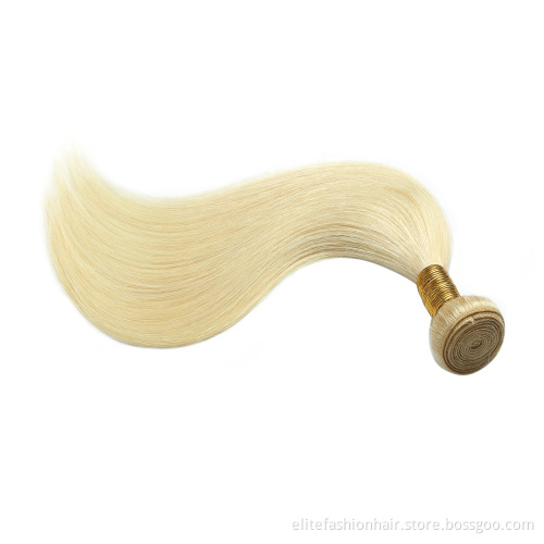 Wholesale Blonde Bundles Human Hair Straight 613 Virgin Hair Bundles 100% Human Remy Hair Vendors
